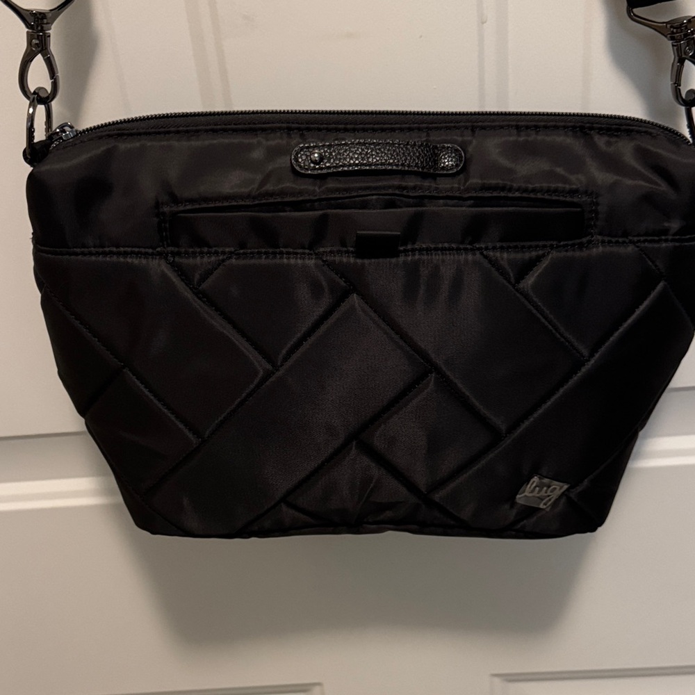 Lug Flare 2 crossbody bag Midnight black
